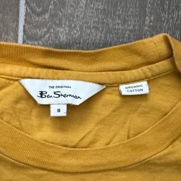 Ben Sherman Mustard Graphic Tee - Picture 3 of 6